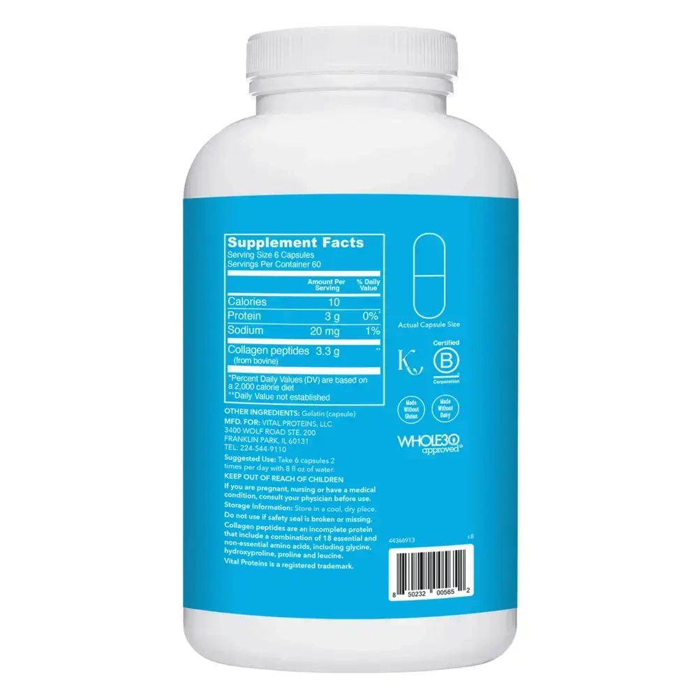Product image for Collagen Peptides Capsules.
