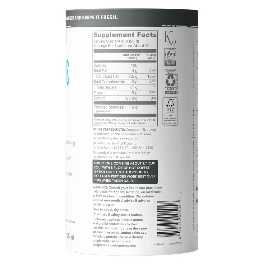 Product image for Collagen Creamer Mocha.