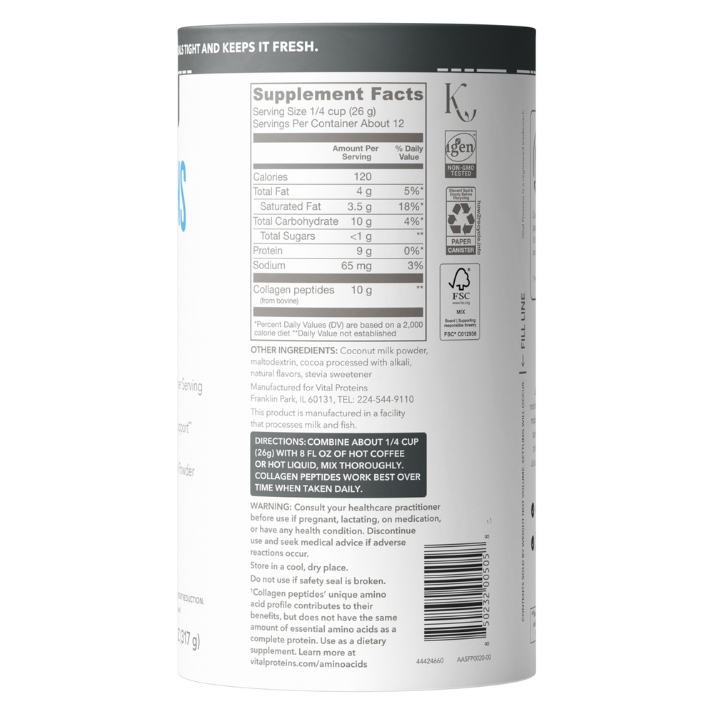 Product image for Collagen Creamer Mocha.
