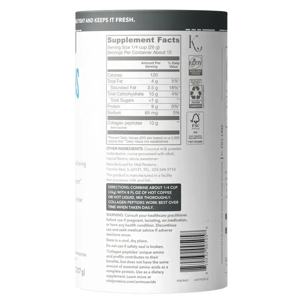 Product image for Collagen Creamer Mocha.