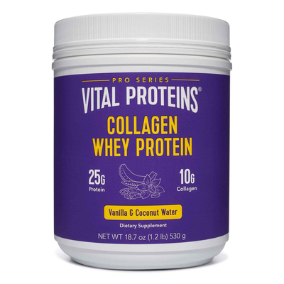 Collagen Whey (Vanilla & Coconut Water) 19.6 Ounces