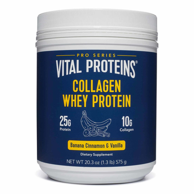 Collagen Whey (Banana & Cinnamon) 21.3 Ounces