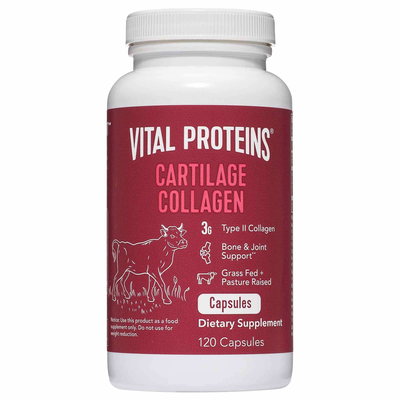 Product image for Cartilage Collagen Capsules (120 capsules). Discontinued.