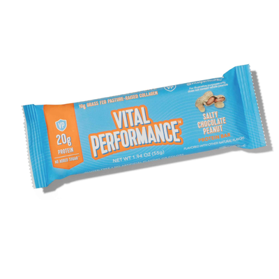 Vital Performance Protein Bar - Salty Chocolate Peanut 12 Count