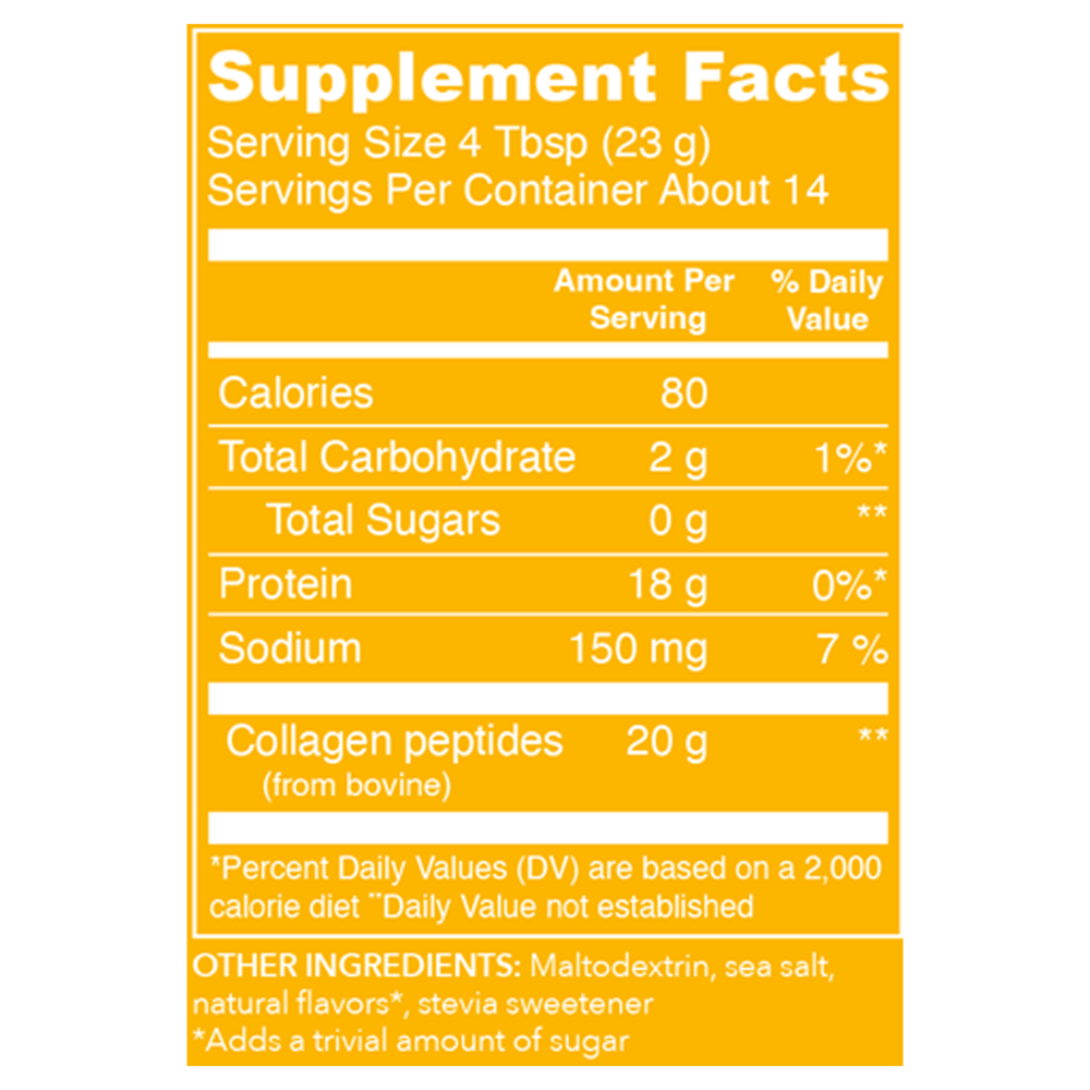 Product image for Collagen Peptides Vanilla.