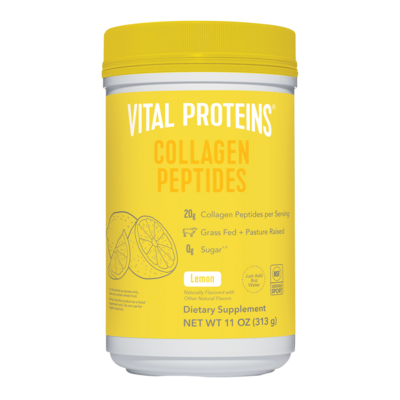 Collagen Peptides Lemon 313 Grams Collagen Peptides Lemon 313 Grams