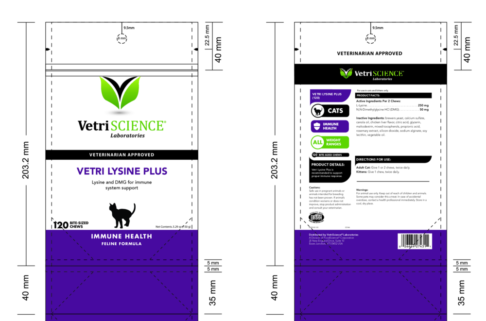 Product image for Vetri-Lysine Plus Soft Chews.