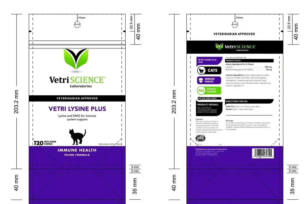 Product image for Vetri-Lysine Plus Soft Chews.