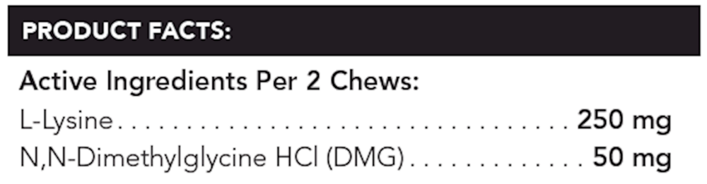Product image for Vetri-Lysine Plus Soft Chews.