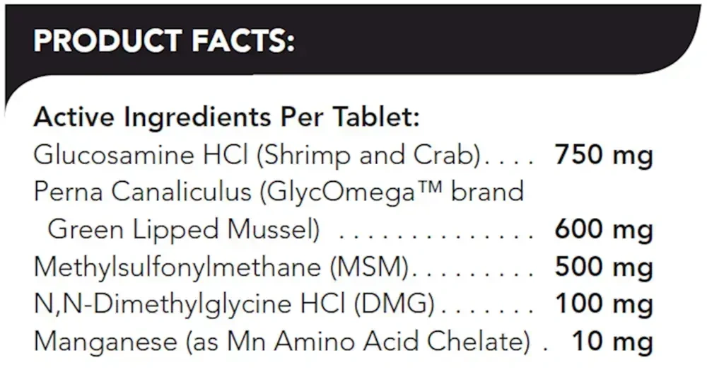 Product image for Glyco-Flex II Joint Support Chewable.