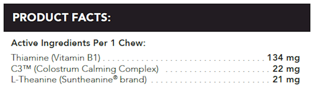 Product image for Composure Bite-Sized Chews.