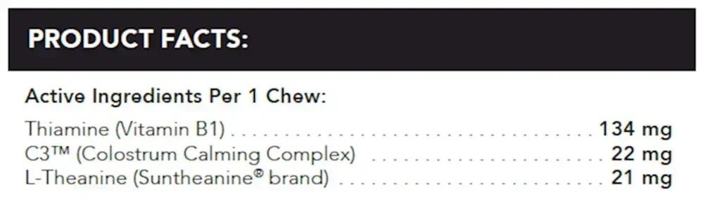Product image for Composure Bite-Sized Chews.