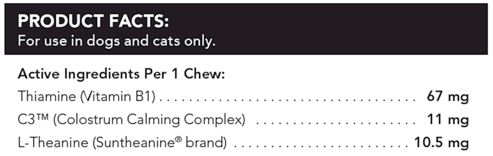 Product image for Composure Mini Bite-Sized Chews.