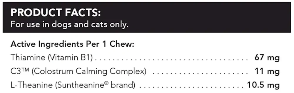 Product image for Composure Mini Bite-Sized Chews.