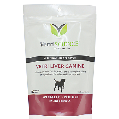 Vetri-Liver Support Canine Bite-Sized Chews 60 Chewables