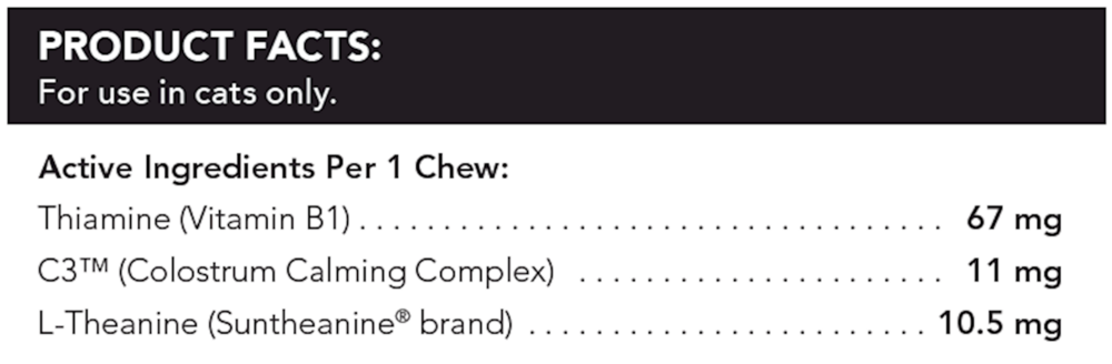 Product image for Composure Feline Bite-Sized Chews.