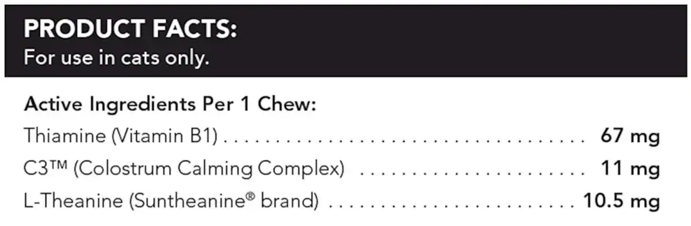 Product image for Composure Feline Bite-Sized Chews.