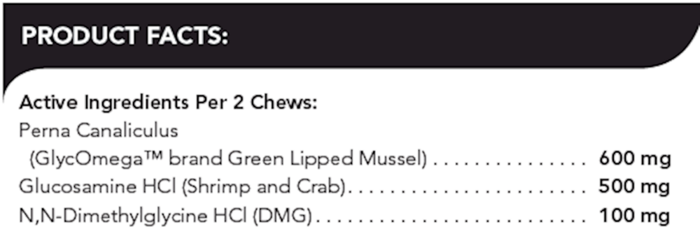 Product image for Glyco-Flex I Bite-Sized Chews.