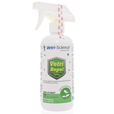 Vetri Repel (Flea and Tick Spray) 16 Ounces