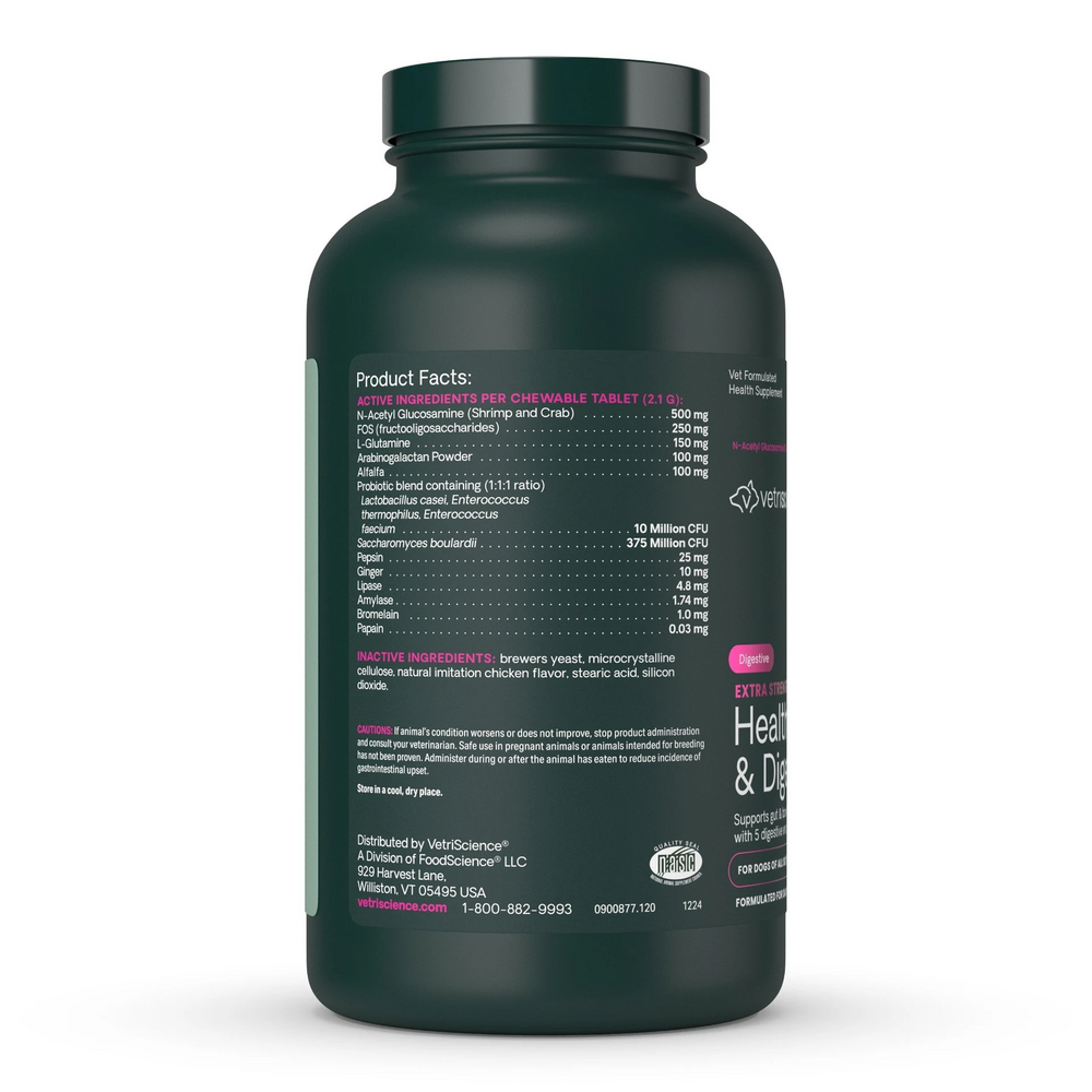 Product image for Extra Strength Healthy Gut &amp; Digestion for Dogs.