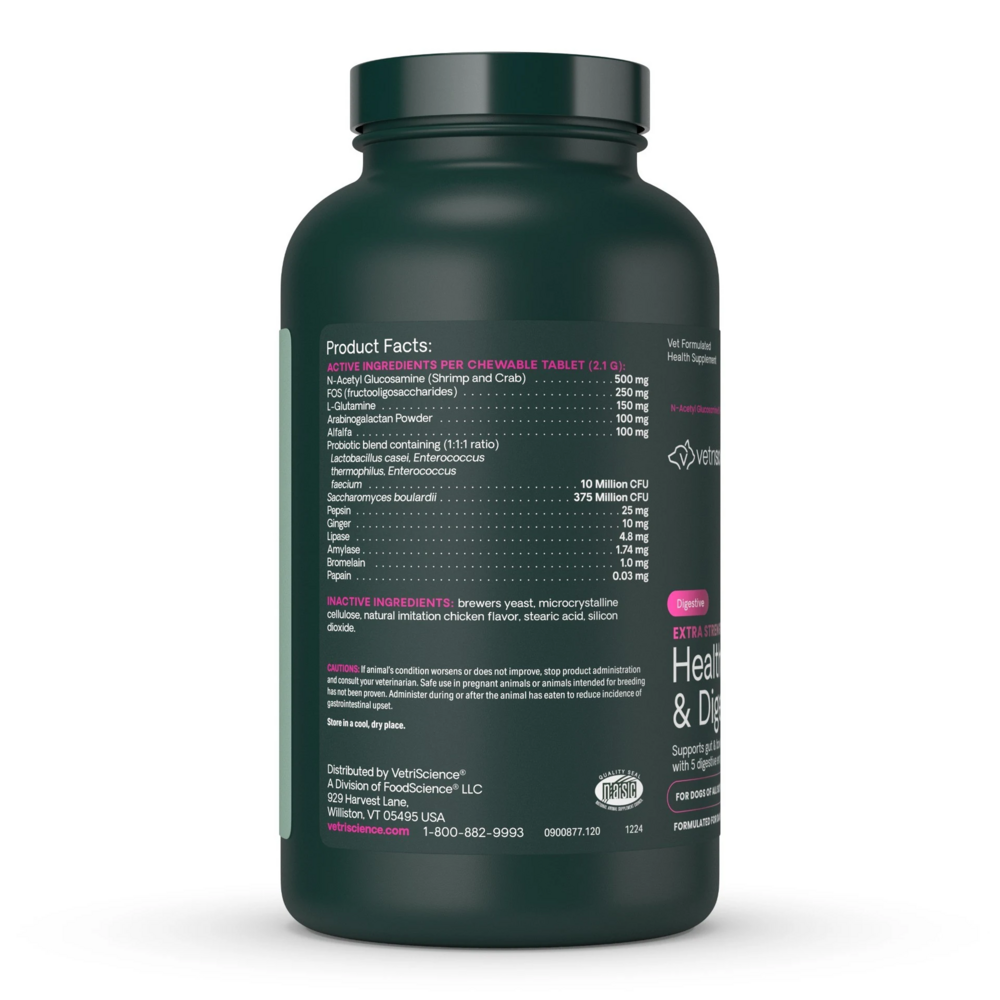 Product image for Extra Strength Healthy Gut &amp; Digestion for Dogs.