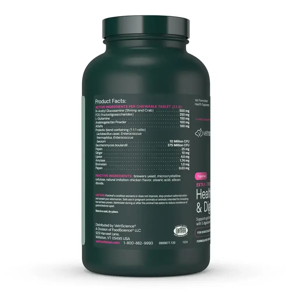 Product image for Extra Strength Healthy Gut &amp; Digestion for Dogs.