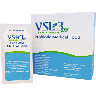 VSL#3® High-Potency, Multi-Strain, Unflavored, Double-Strength Probiotic Powder (900B CFU) product image