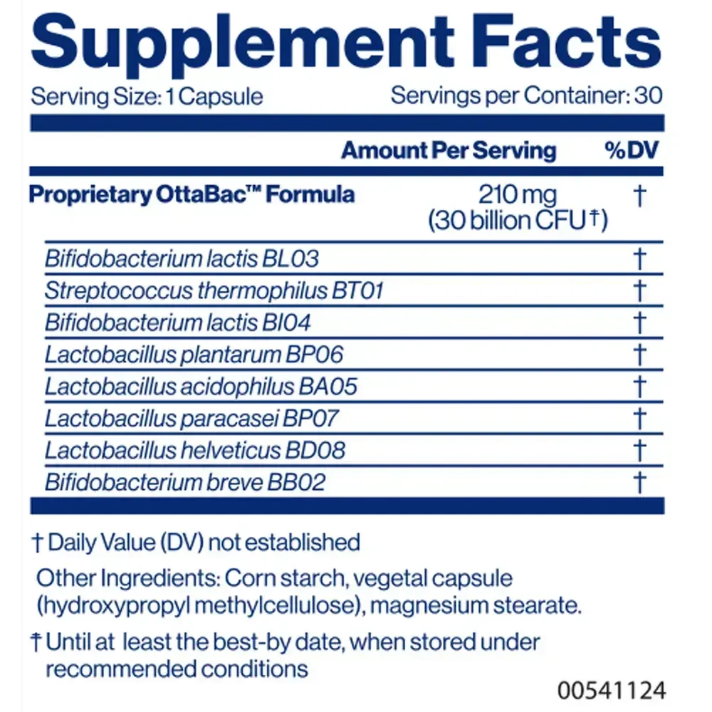 Product image for VSL4™ Gut Multi-Strain Probiotic 30 Billion CFU 30 Capsules.