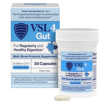 VSL4™ Gut Multi-Strain Probiotic 30 Billion CFU 30 Capsules 30 capsules