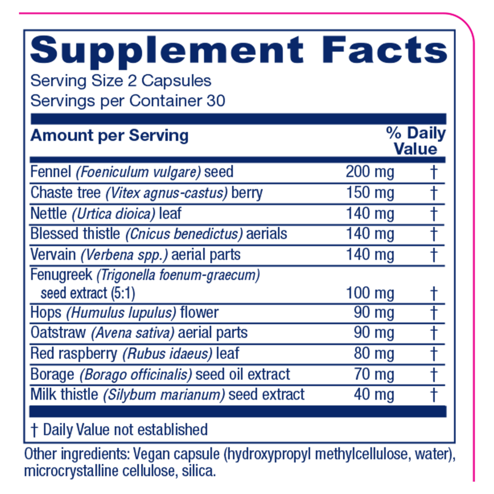 Product image for Lactation Blend.