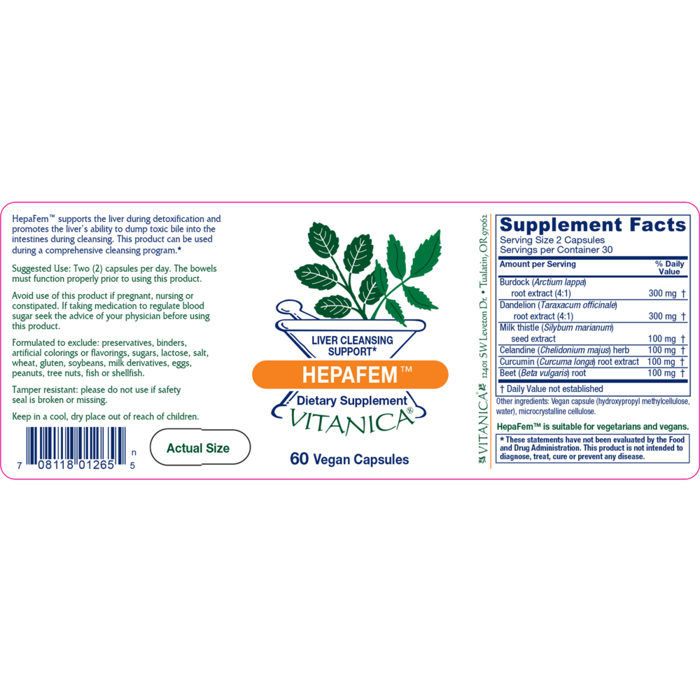 Product image for Hepafem.