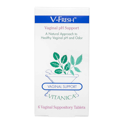 V-Fresh™ Vaginal pH Support Suppositories product image
