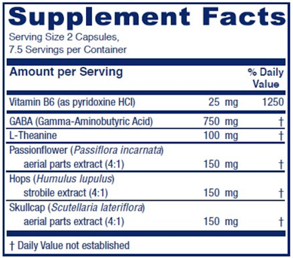 Product image for GABA Ease.