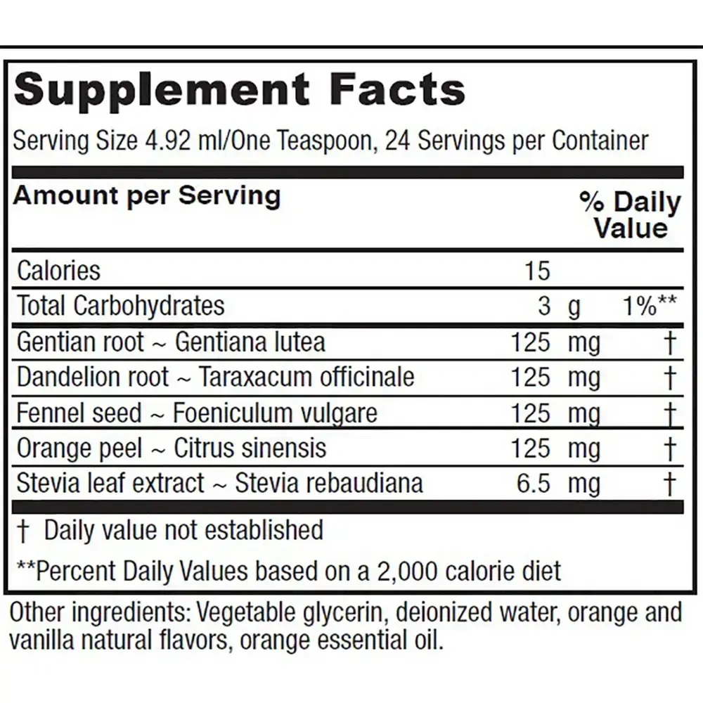 Product image for Bitters Tonic™ Vanilla Orange Digestive Support.