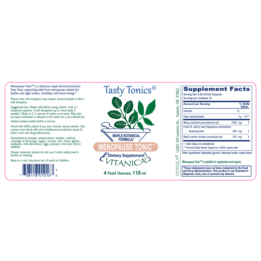 Product image for Menopause Tonic.