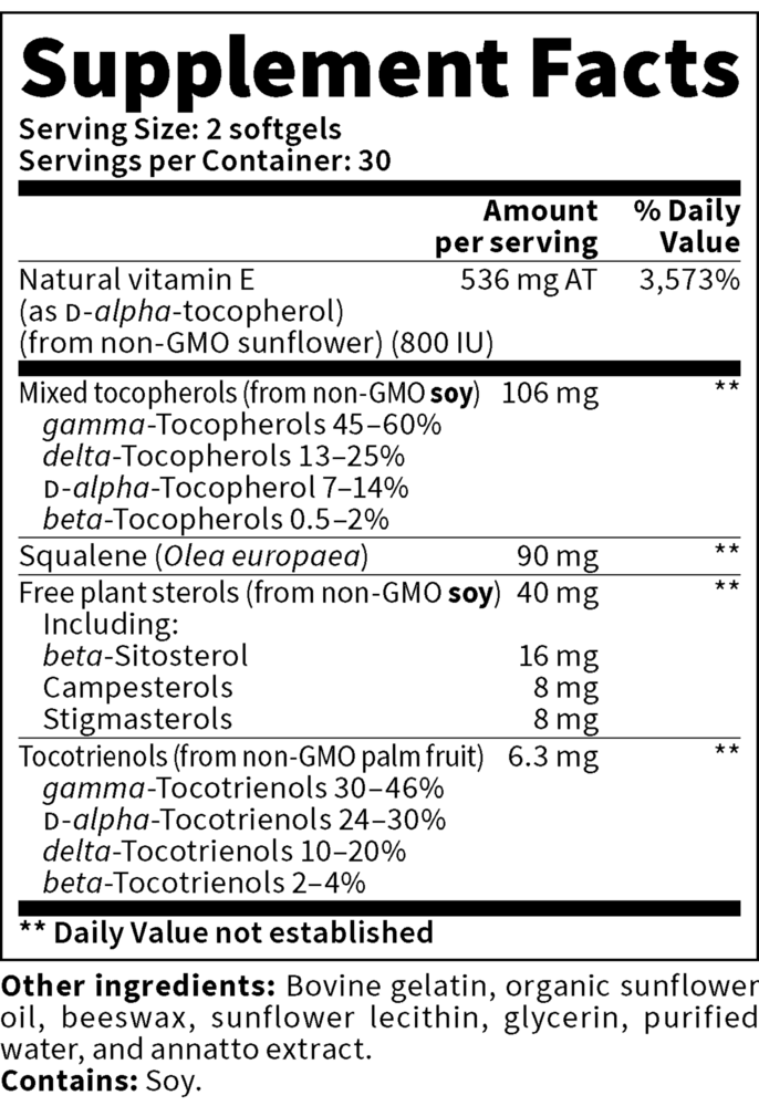 Product image for Vitamin E10 400 IU.