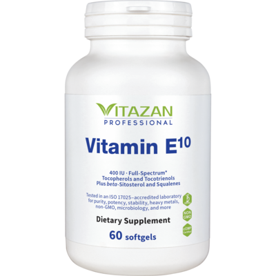 Vitamin E10 400 IU 60 Softgels