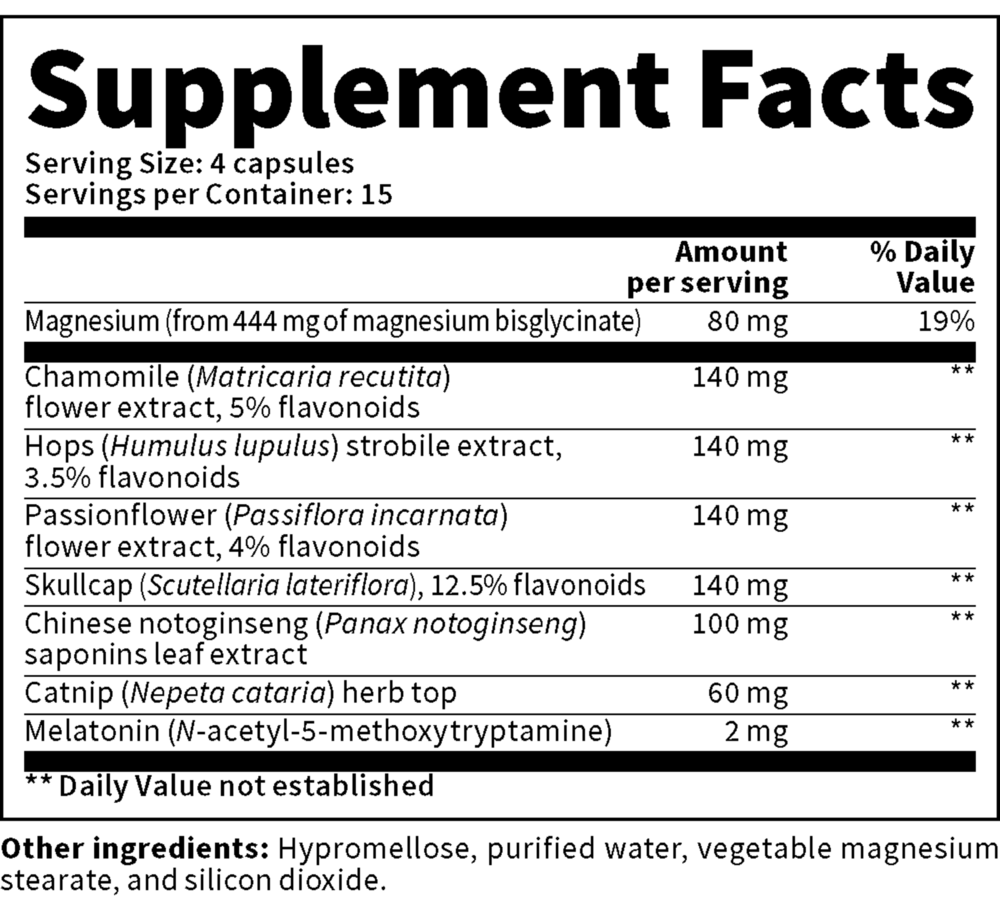 Product image for Sleep Well*.