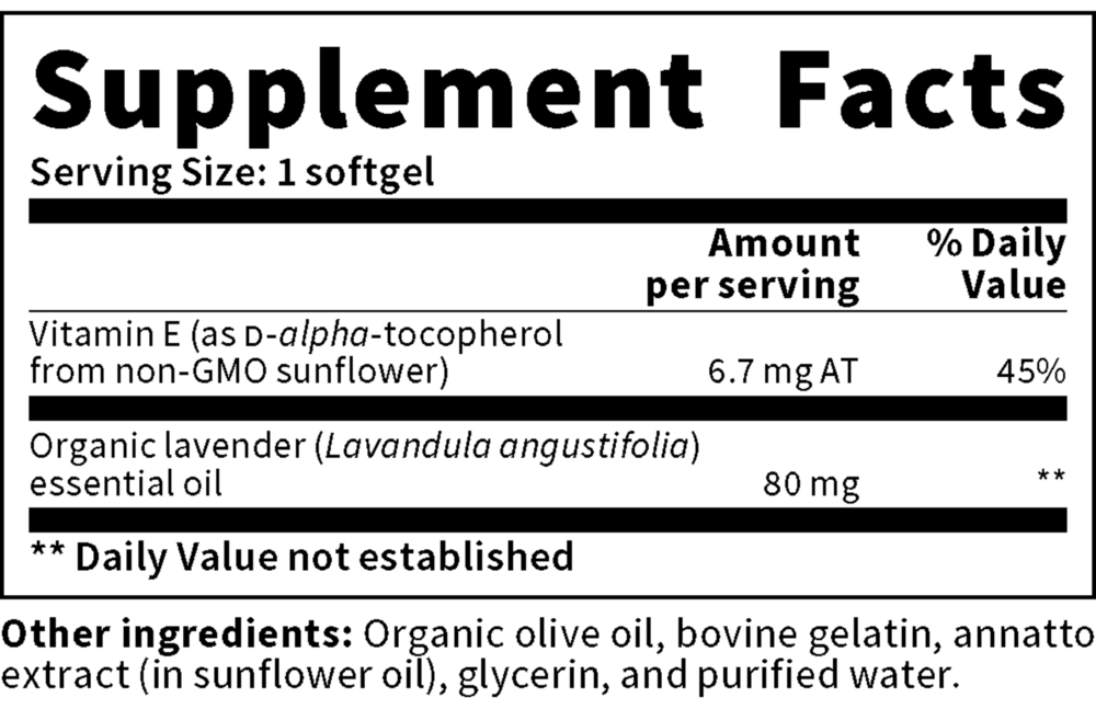 Product image for Lavender Oil 80mg.