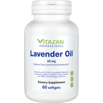 Lavender Oil 80mg 60 Softgels