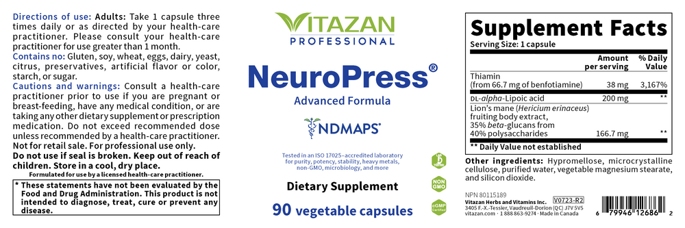 Product image for NeuroPress™.