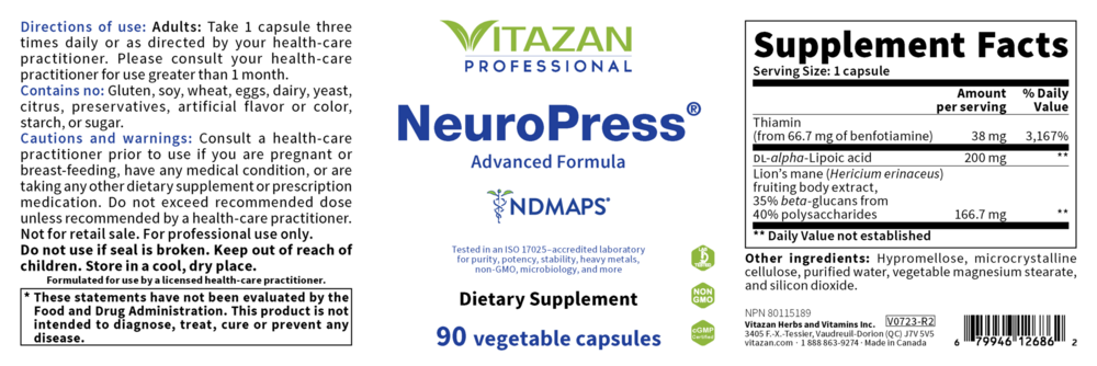 Product image for NeuroPress™.