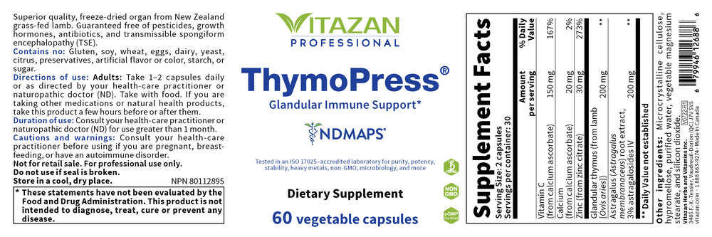 Product image for ThymoPress™.