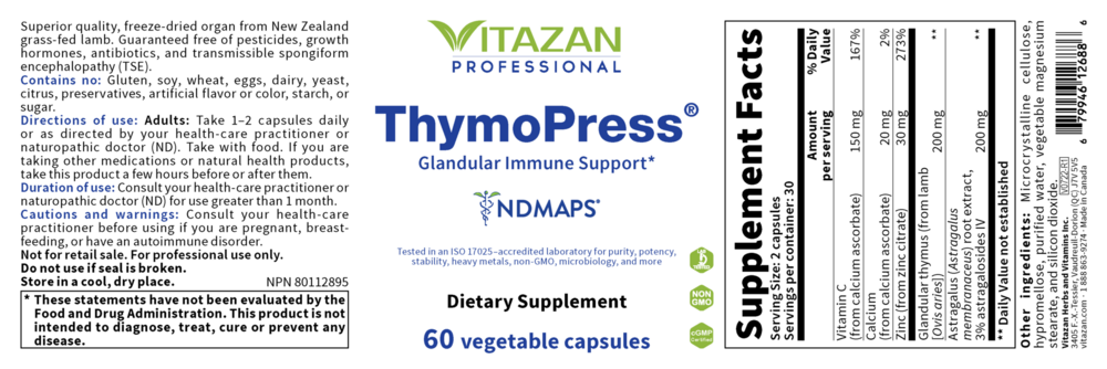 Product image for ThymoPress™.