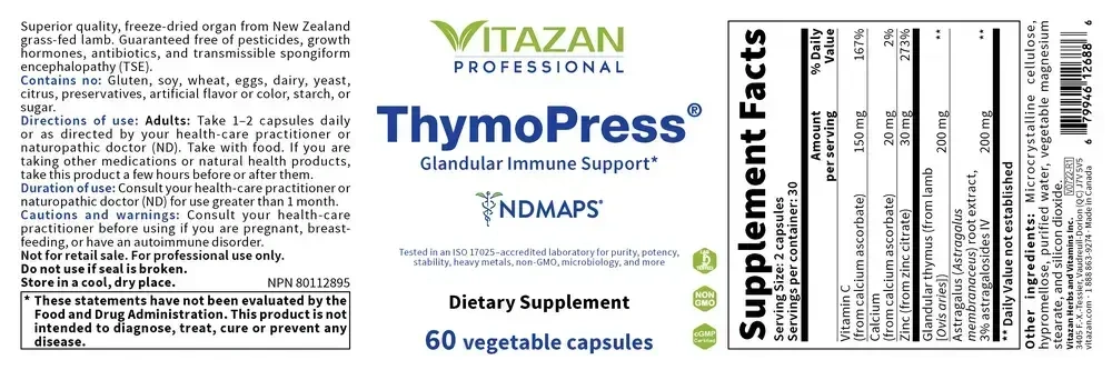 Product image for ThymoPress™.