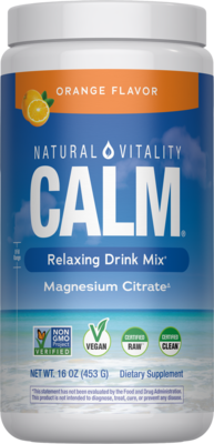 Natural Calm Orange 453 Grams