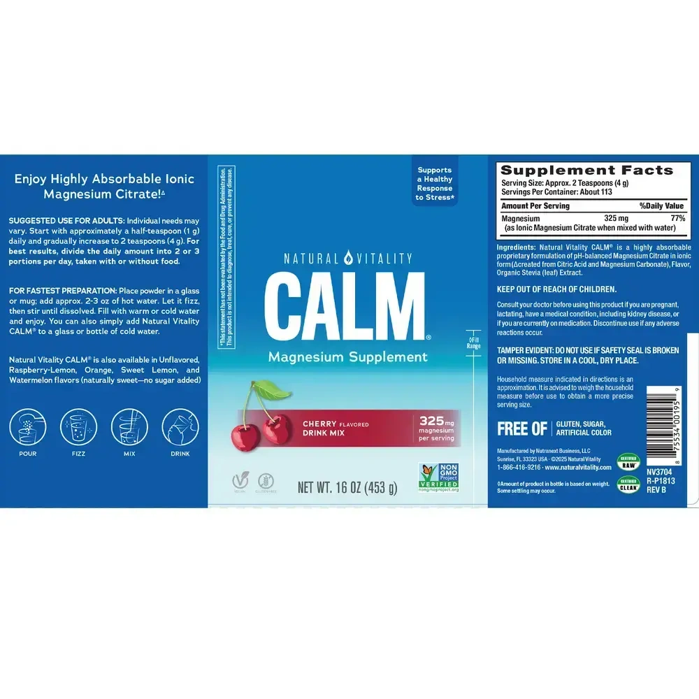 Product image for Natural Calm Cherry.