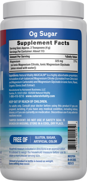 Product image for MAXCALM® Relaxing Drink Mix, Cherry.