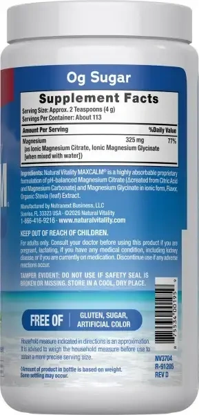 Product image for MAXCALM® Relaxing Drink Mix, Cherry.