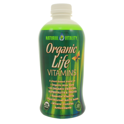 Organic Life Vitamins 30 Ounces